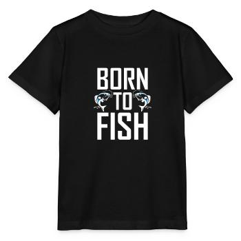 Angling - Stanley/Stella MINI CREATOR Kids’ T-Shirt - black - Front - Mikhail (115cm)