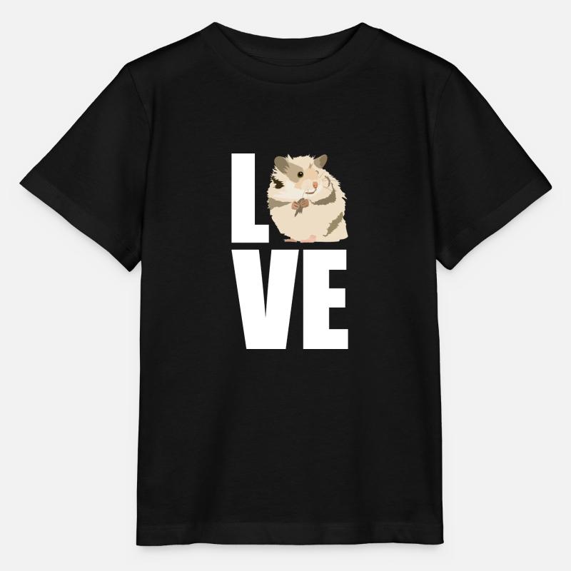 Hamster - Stanley/Stella Kinder T-Shirt MINI CREATOR  - Schwarz