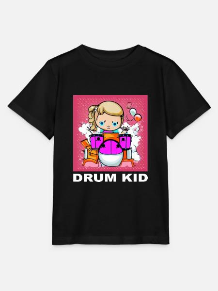 DRUM KID DRUM KIT - Stanley/Stella Kinder T-Shirt MINI CREATOR  - Schwarz