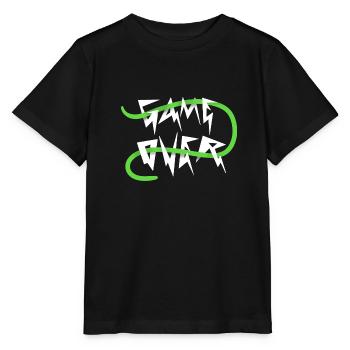 Game Over - Stanley/Stella Kinder T-Shirt MINI CREATOR  - Schwarz - Vorne - Mikhail (115cm)