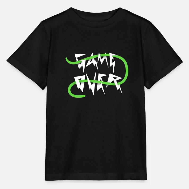 Game Over - Stanley/Stella Kinder T-Shirt MINI CREATOR  - Schwarz