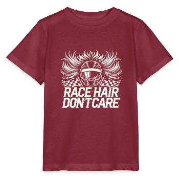 Ethnie Hair Don't Care - Stanley/Stella Kinder T-Shirt MINI CREATOR  - Burgunderrot - Vorne - Kain (125cm)