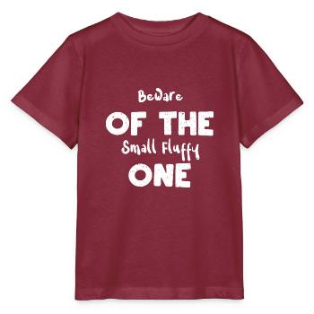 Méfiez-vous du petit moelleux - T-shirt bio MINI CREATOR Stanley/Stella Enfant - bordeaux - Devant - Kain (125cm)