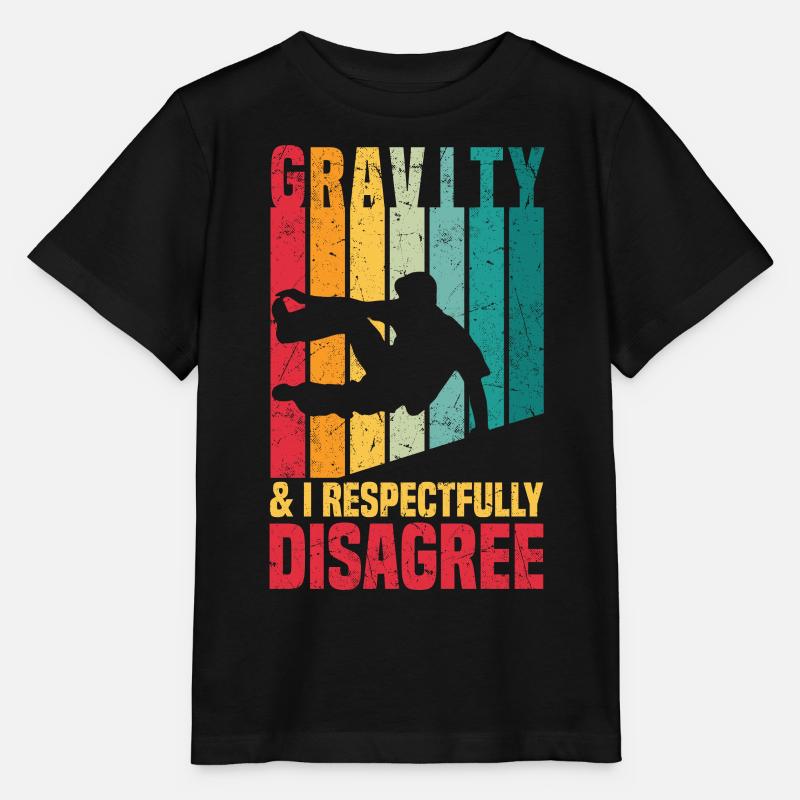Parkour - T-shirt bio MINI CREATOR Stanley/Stella Enfant - noir