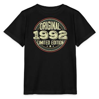 1992 Birthday Parties, ein legendärer Jahrgang - Stanley/Stella Kinder T-Shirt MINI CREATOR  - Schwarz - Vorne - Mikhail (115cm)