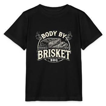 Körper von Brisket - Stanley/Stella Kinder T-Shirt MINI CREATOR  - Schwarz - Vorne - Mikhail (115cm)