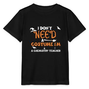 Je n’ai pas besoin d’un costume, je suis un che... - T-shirt bio MINI CREATOR Stanley/Stella Enfant - noir - Devant - Mikhail (115cm)