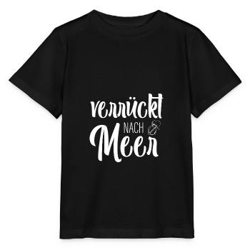 Fou de la mer - T-shirt bio MINI CREATOR Stanley/Stella Enfant - noir - Devant - Mikhail (115cm)