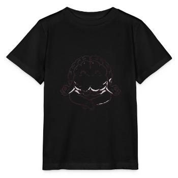 Faites confiance à votre cerveau méditant dans votre intestin - T-shirt bio MINI CREATOR Stanley/Stella Enfant - noir - Devant - Mikhail (115cm)