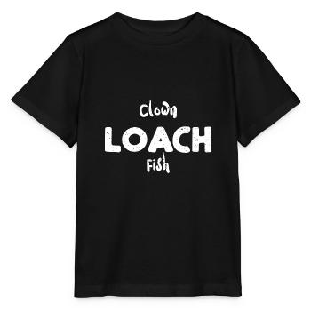 Clown Loach Fish - Fish - Stanley/Stella MINI CREATOR Kids’ T-Shirt - black - Front - Mikhail (115cm)