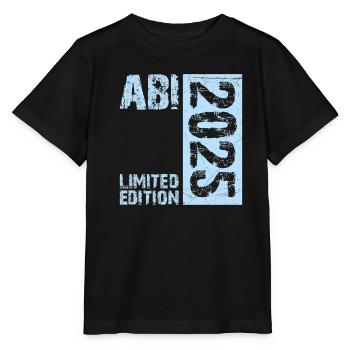 ABI 2025 Abitur Abschluss Lustiges Abiturienten - Stanley/Stella Kinder T-Shirt MINI CREATOR  - Schwarz - Vorne - Mikhail (115cm)