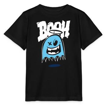 Funny Halloween Tee - Stanley/Stella MINI CREATOR Kids’ T-Shirt - black - Front - Mikhail (115cm)