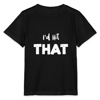 I'd Hit That - Drums - Stanley/Stella MINI CREATOR Kids’ T-Shirt - black - Front - Mikhail (115cm)
