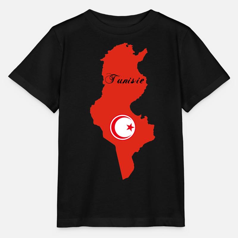 Tunisie - T-shirt bio MINI CREATOR Stanley/Stella Enfant - noir