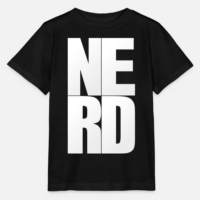 NERDY forever - NERD - Stanley/Stella Kinder T-Shirt MINI CREATOR - Schwarz