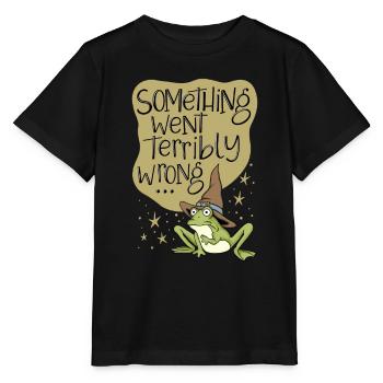 terribly wrong - Stanley/Stella Kinder T-Shirt MINI CREATOR  - Schwarz - Vorne - Mikhail (115cm)