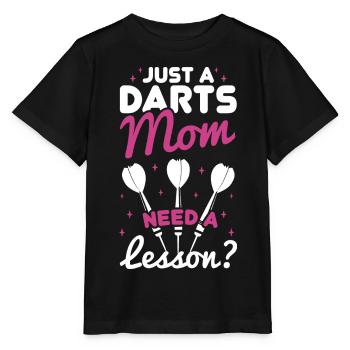 Darter Mom - Avez-vous besoin d’une leçon - T-shirt bio MINI CREATOR Stanley/Stella Enfant - noir - Devant - Mikhail (115cm)