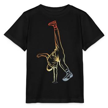 B-Boy Vintage Look - Stanley/Stella MINI CREATOR Kids’ T-Shirt - black - Front - Mikhail (115cm)