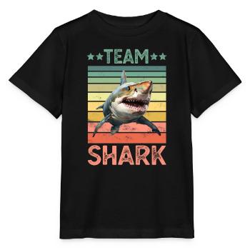 Requin Requin - T-shirt bio MINI CREATOR Stanley/Stella Enfant - noir - Devant - Mikhail (115cm)