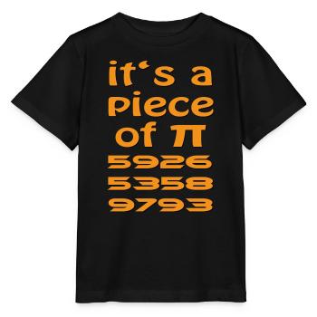 Un PI - T-shirt bio MINI CREATOR Stanley/Stella Enfant - noir - Devant - Mikhail (115cm)