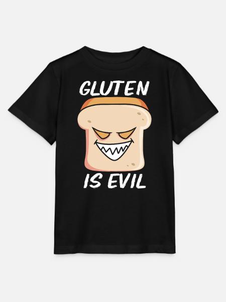Glutenfrei Gluten - Stanley/Stella Kinder T-Shirt MINI CREATOR - Schwarz