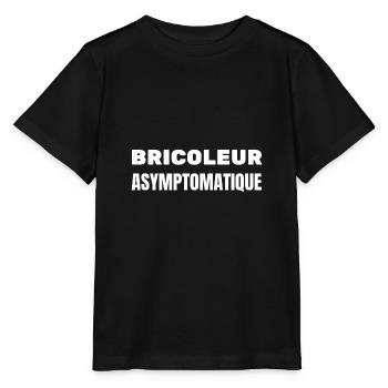bricoleur asymptomatique - T-shirt bio MINI CREATOR Stanley/Stella Enfant - noir - Devant - Mikhail (115cm)