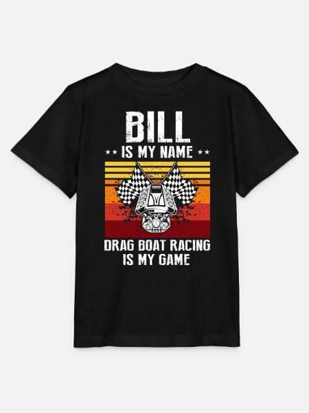 Drag Boot Design für Rennbootfahrer - Stanley/Stella Kinder T-Shirt MINI CREATOR - Schwarz