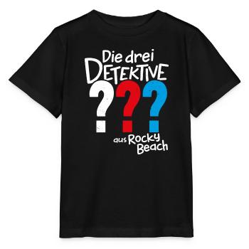 Die Drei ??? Kids aus Rocky Beach - Stanley/Stella Kinder T-Shirt MINI CREATOR  - Schwarz - Vorne - Mikhail (115cm)