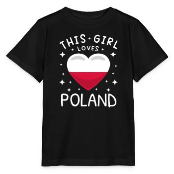 Pologne Drapeau utilisé Look Polska Drapeau polonais - T-shirt bio MINI CREATOR Stanley/Stella Enfant - noir - Devant - Mikhail (115cm)