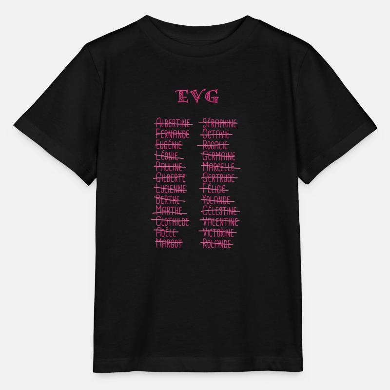 EVG - T-shirt bio MINI CREATOR Stanley/Stella Enfant - noir
