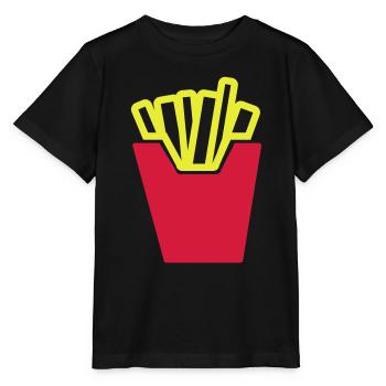 pommes - Stanley/Stella Kinder T-Shirt MINI CREATOR  - Schwarz - Vorne - Mikhail (115cm)