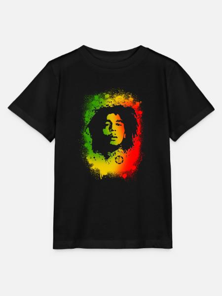 Ondoyance - Schablone rasta - Stanley/Stella Kinder T-Shirt MINI CREATOR - Schwarz