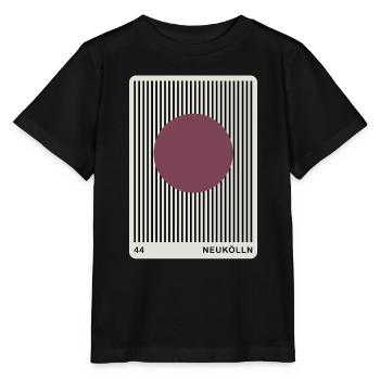 BERLIN NEUKÖLLN 44 DESIGN - Stanley/Stella Kinder T-Shirt MINI CREATOR  - Schwarz - Vorne - Mikhail (115cm)