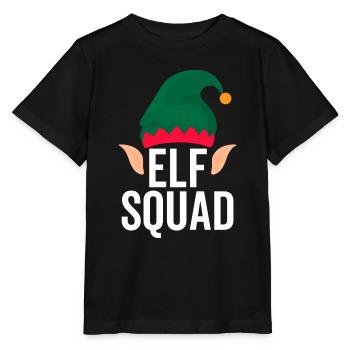Escouade elfe - T-shirt bio MINI CREATOR Stanley/Stella Enfant - noir - Devant - Mikhail (115cm)