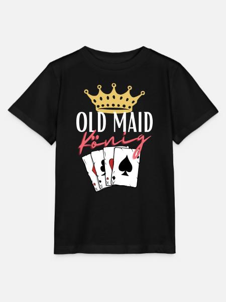 Old Maid König - Stanley/Stella Kinder T-Shirt MINI CREATOR - Schwarz