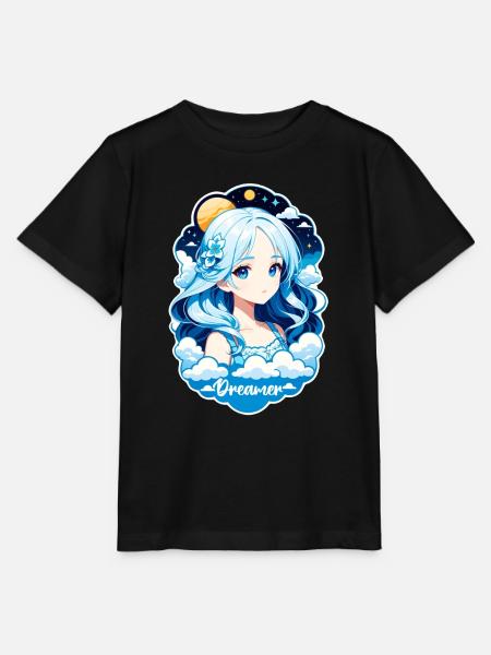 Träumer - Träumer - Träumer - Traum - Träumerei - Stanley/Stella Kinder T-Shirt MINI CREATOR - Schwarz