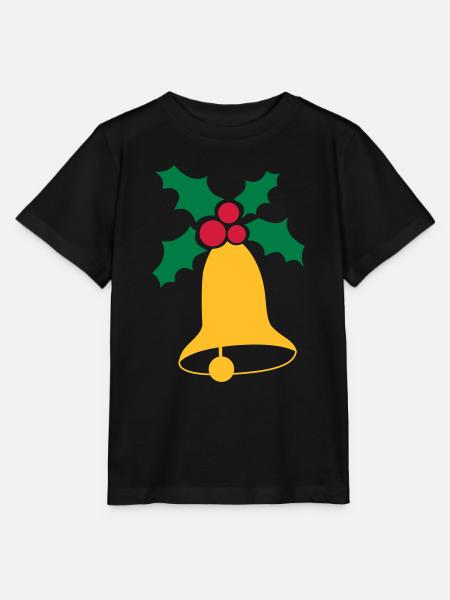 Weihnachtsglocken - Stanley/Stella Kinder T-Shirt MINI CREATOR - Schwarz