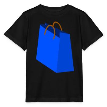 Shopping Bag - Stanley/Stella MINI CREATOR Kids’ T-Shirt - black - Front - Mikhail (115cm)
