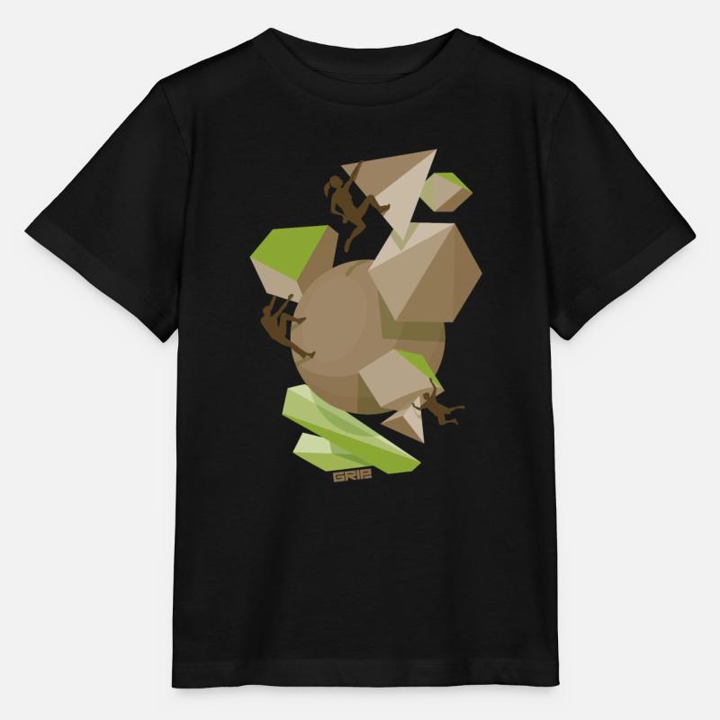 équipe sympa - T-shirt bio MINI CREATOR Stanley/Stella Enfant - noir