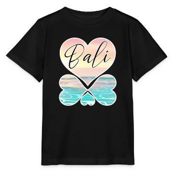 Bali - Indonésie - T-shirt bio MINI CREATOR Stanley/Stella Enfant - noir - Devant - Mikhail (115cm)