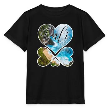 Bali - Indonésie - T-shirt bio MINI CREATOR Stanley/Stella Enfant - noir - Devant - Mikhail (115cm)