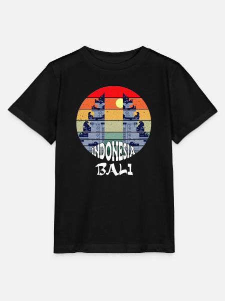 Bali - Indonesien - Stanley/Stella Kinder T-Shirt MINI CREATOR  - Schwarz