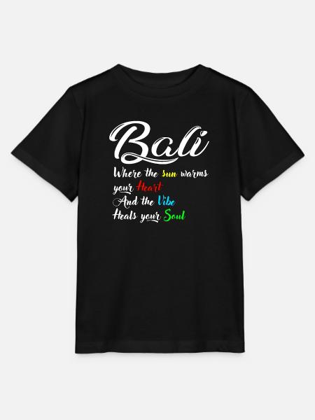 Bali - Indonesien - Stanley/Stella Kinder T-Shirt MINI CREATOR - Schwarz