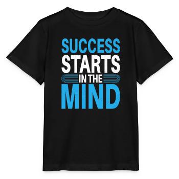 Le succès commence dans l’ - T-shirt bio MINI CREATOR Stanley/Stella Enfant - noir - Devant - Mikhail (115cm)