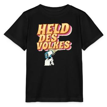 Held des Volkes - Stanley/Stella Kinder T-Shirt MINI CREATOR  - Schwarz - Vorne - Mikhail (115cm)