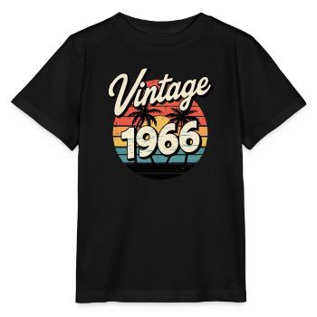 Édition Vintage 1966 - T-shirt bio MINI CREATOR Stanley/Stella Enfant - noir - Devant - Mikhail (115cm)