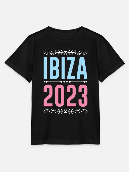 Ibiza 2023 - Stanley/Stella Kinder T-Shirt MINI CREATOR - Schwarz