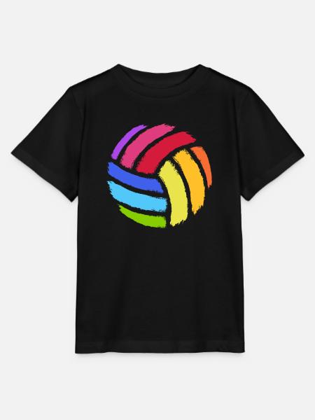 volleybal - Stanley/Stella Kinder-T-shirt MINI CREATOR  - zwart