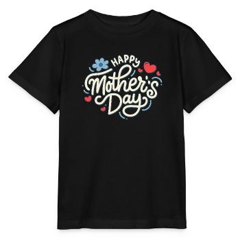 Mothers day - Stanley/Stella MINI CREATOR Kids’ T-Shirt - black - Front - Mikhail (115cm)
