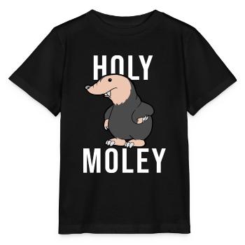 mole - Stanley/Stella MINI CREATOR Kids’ T-Shirt - black - Front - Mikhail (115cm)